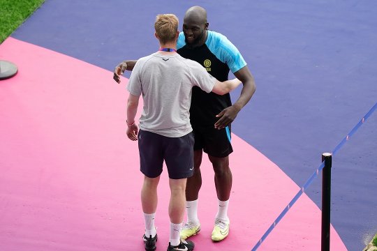 VIDEO | Moment fabulos înaintea finalei Champions League, cu Lukaku și De Bruyne în prim-plan: ”Unul dintre cei mai buni prieteni ai mei”