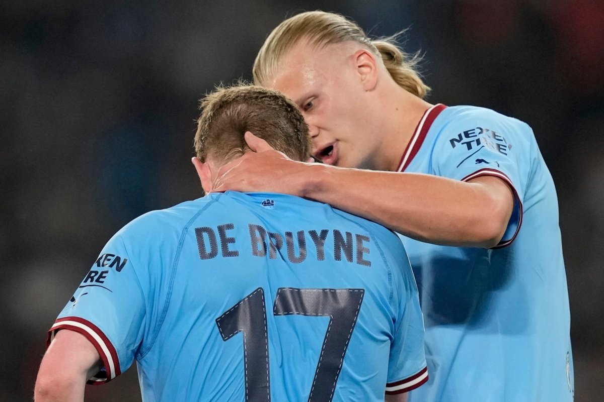De Bruyne, consolat de Haaland la ieșirea de pe teren