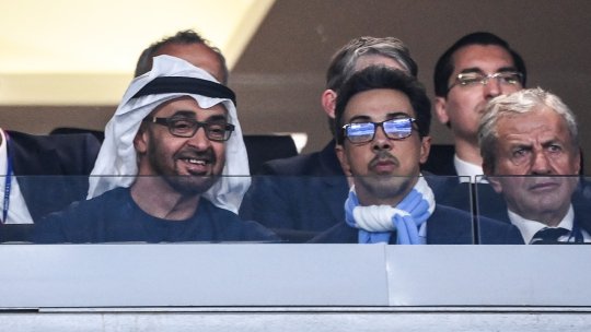 FOTO | Răzvan Burleanu, lângă Erdogan, patronul lui City și președintele Emiratelor Arabe în tribune la finala Ligii Campionilor