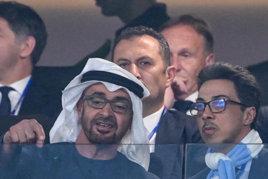 Apariție istorică la finala City - Inter. Șeicul Mansour nu mai fusese de 13 ani la un meci al ”cetățenilor” | GALERIE FOTO
