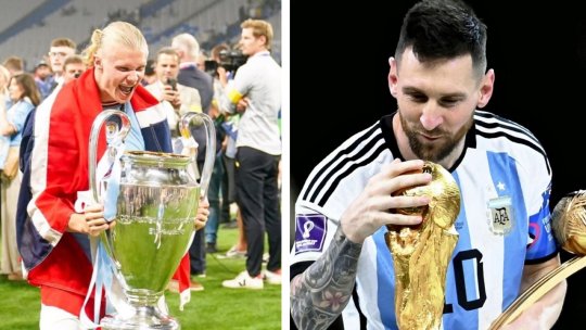 Controversă la TV, după finala Ligii Campionilor. Messi sau Haaland, cine merită „Balonul de Aur”? ”Se duce la Miami și joacă teqball cu Beckham și ia trofeul?”