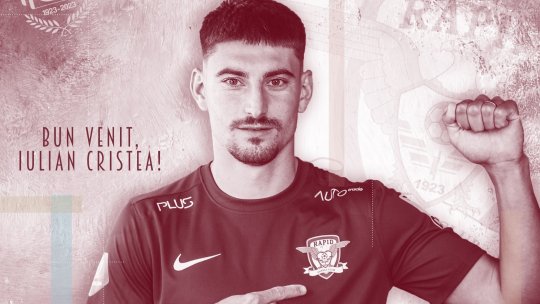 OFICIAL | Dat afară de FCSB, Iulian Cristea face primele declarații de dragoste pentru Rapid: ”Îți ridică părul pe mâini”