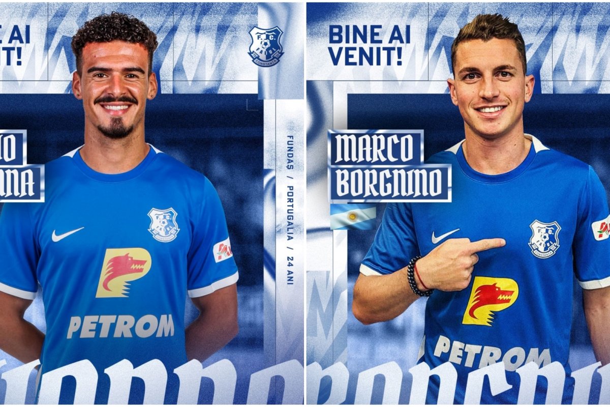 Farul Constanța a anunțat transferurile lui Fabio Vianna și Marco Borgnino