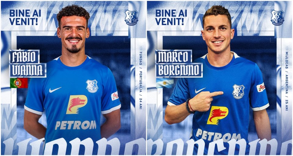 Farul Constanța a anunțat transferurile lui Fabio Vianna și Marco Borgnino