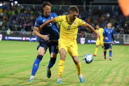 Kosovo - România 0-0. Salvați de VAR! ”Tricolorii” rămân neînvinși după un joc slab în noroiul de la Pristina
