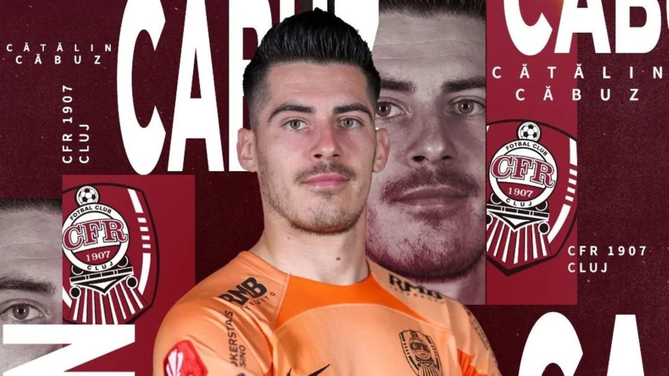 Cătălin Căbuz a semnat cu CFR Cluj