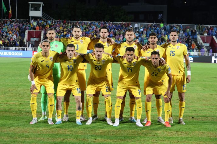 Echipa de start folosită de România la meciul cu Kosovo