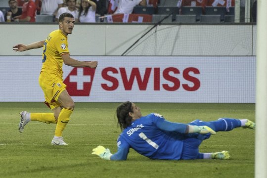 Elveția - România 2-2, în preliminariile EURO 2024. Mihăilă salvează naționala cu o dublă incredibilă în prelungiri. Cum arată clasamentul