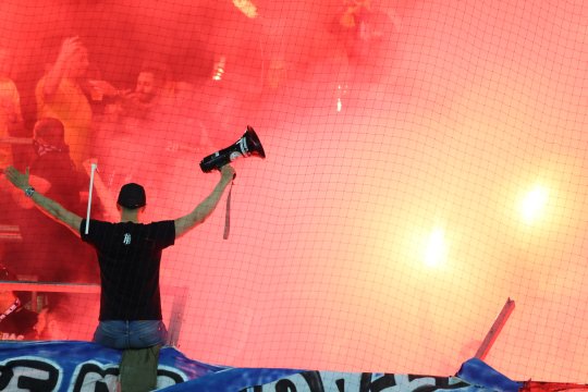 Mesajul afișat de suporterii ”tricolorilor” după 2-2 cu Elveția