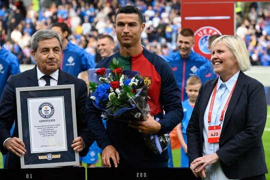 Bornă istorică atinsă de Cristiano Ronaldo! Recordul stabilit la meciul Islanda - Portugalia