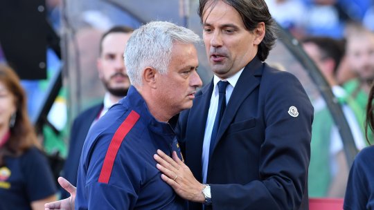 Mourinho, suspendat patru meciuri europene. Roma, amendată și cu o parte din stadion închisă după incidentele din finala Europa League
