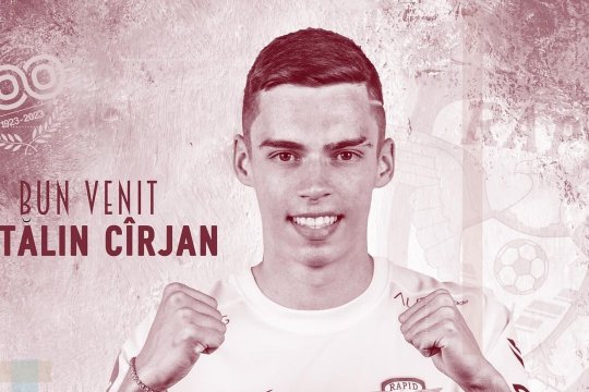Cel mai așteptat transfer din Giulești e gata! Cătălin Cîrjan, noul jucător al Rapidului: ”Sper să aducem titlul”