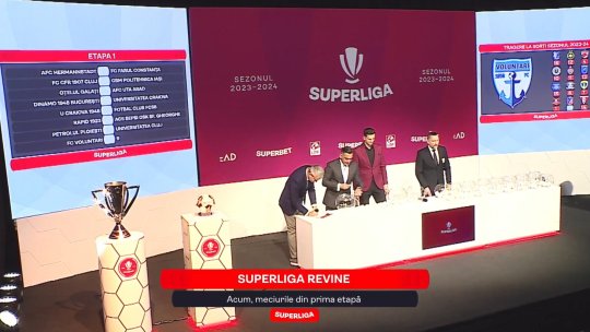 A fost stabilit programul noului sezon al Superligii! U Craiova 1948 - FCSB și Dinamo - Universitatea Craiova, în prima etapă. Când se joacă derby-urile FCSB - Dinamo și FCSB - CFR