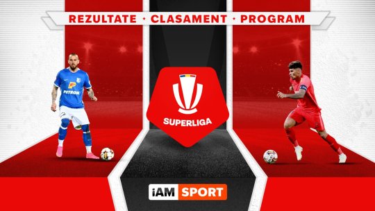 SuperLiga (Liga 1) România - Clasament actualizat și rezultate 2023-2024