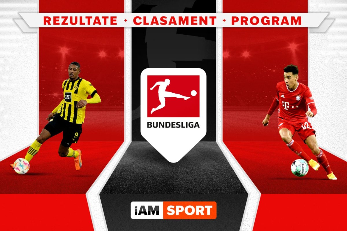 Bundesliga 2025-2026 - Clasament, rezultate, program meciuri