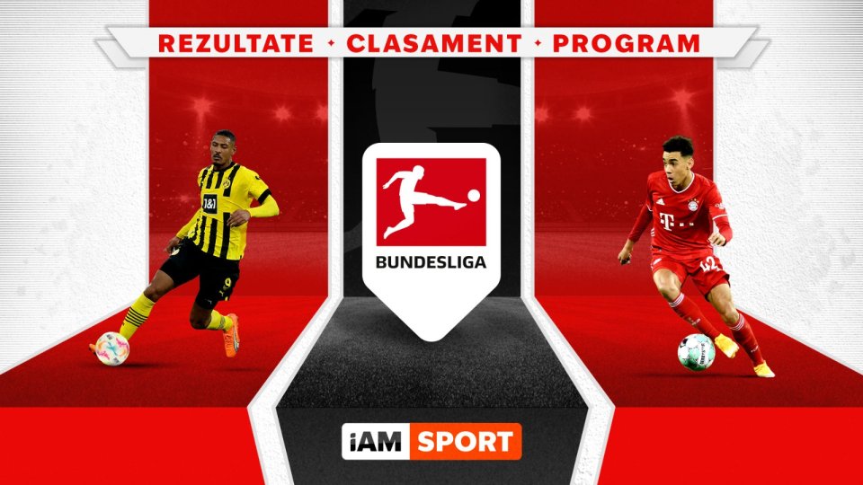Bundesliga 2023-2024 - Clasament, rezultate, program meciuri