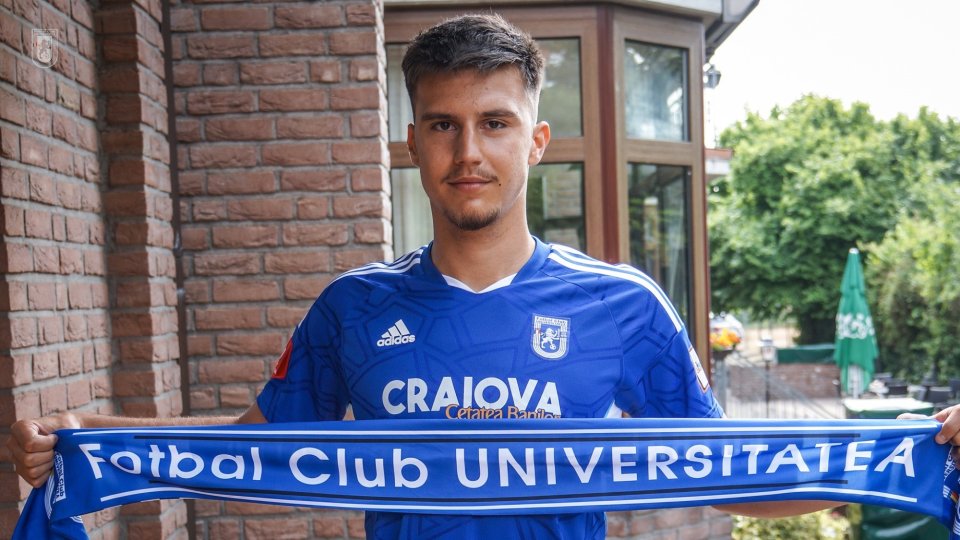 FCU Craiova 1948 anunță transferul lui Amar Kvakic