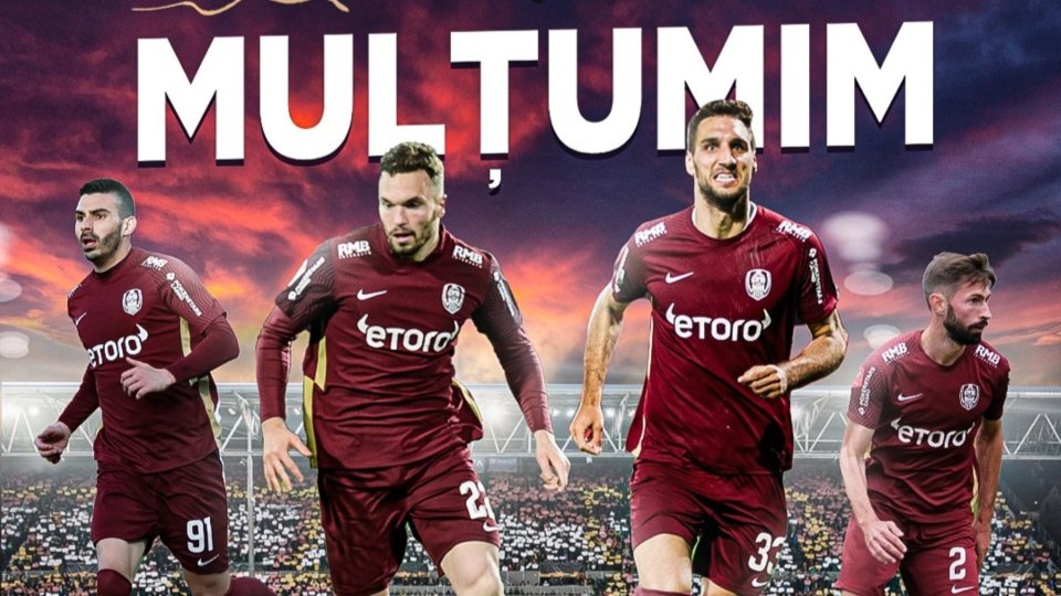 CFR Cluj anunță despărțirea de patru jucători