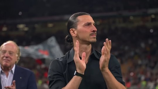 Zlatan Ibrahimovic își ia rămas bun de la fotbal, la 41 de ani! Suedezul a izbucnit în lacrimi la ultimul meci al sezonului: ”Am decis să renunț” | VIDEO