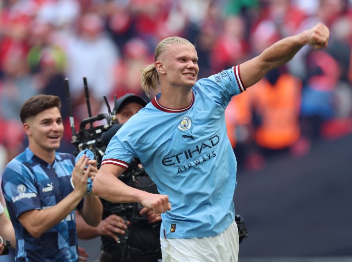 Erling Haaland a avut un sezon de vis la Manchester City