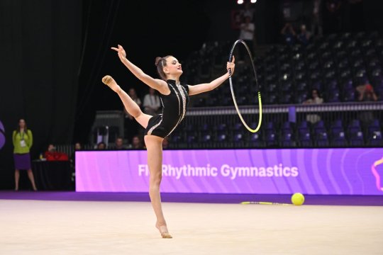 Amalia Lică, argint la Mondialele de gimnastică ritmică pentru junioare de la Cluj-Napoca. România, bronz la Echipe