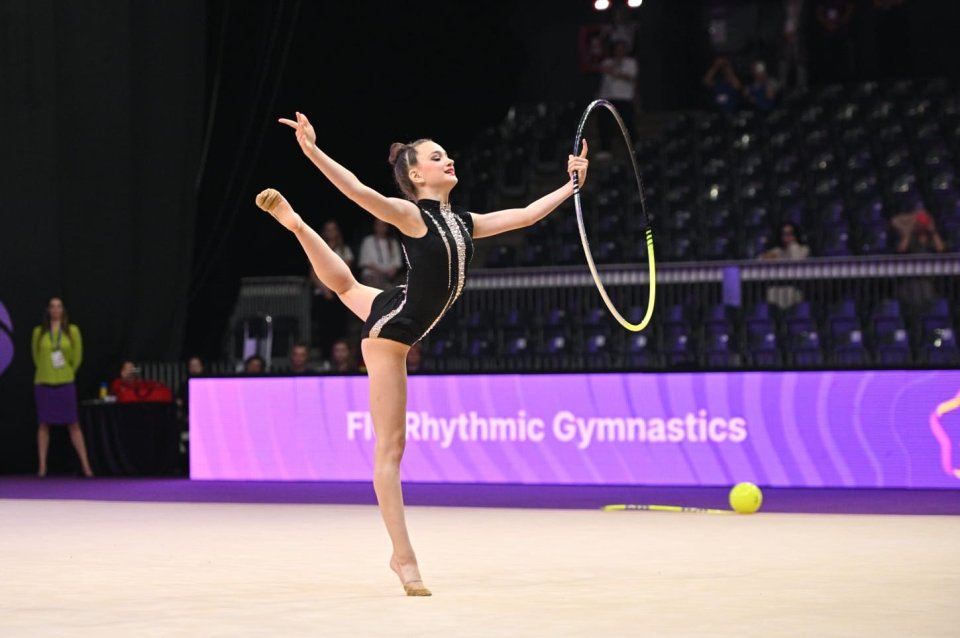 Amalia Lică, argint la Mondialele de gimnastică ritmică pentru junioare de la Cluj-Napoca