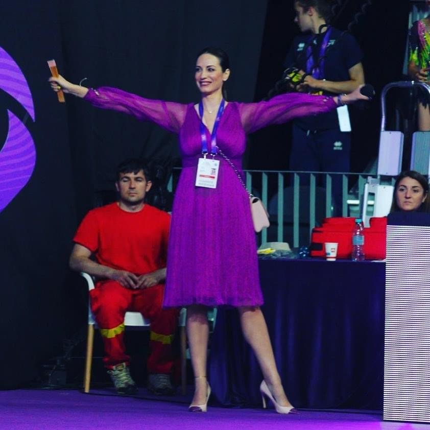 Irina Deleanu, președinta Federației Române de Gimnastică Ritmică