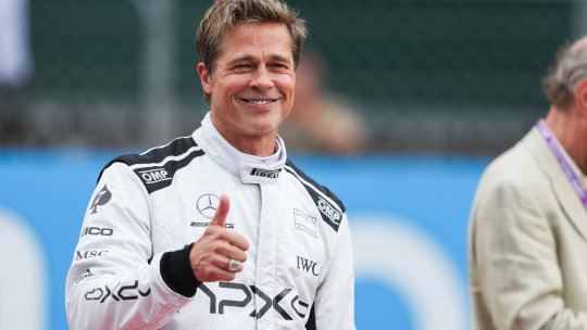 Brad Pitt și F1: asocierea anului 2023? Actorul a participat la Marele Premiu al Marii Britanii