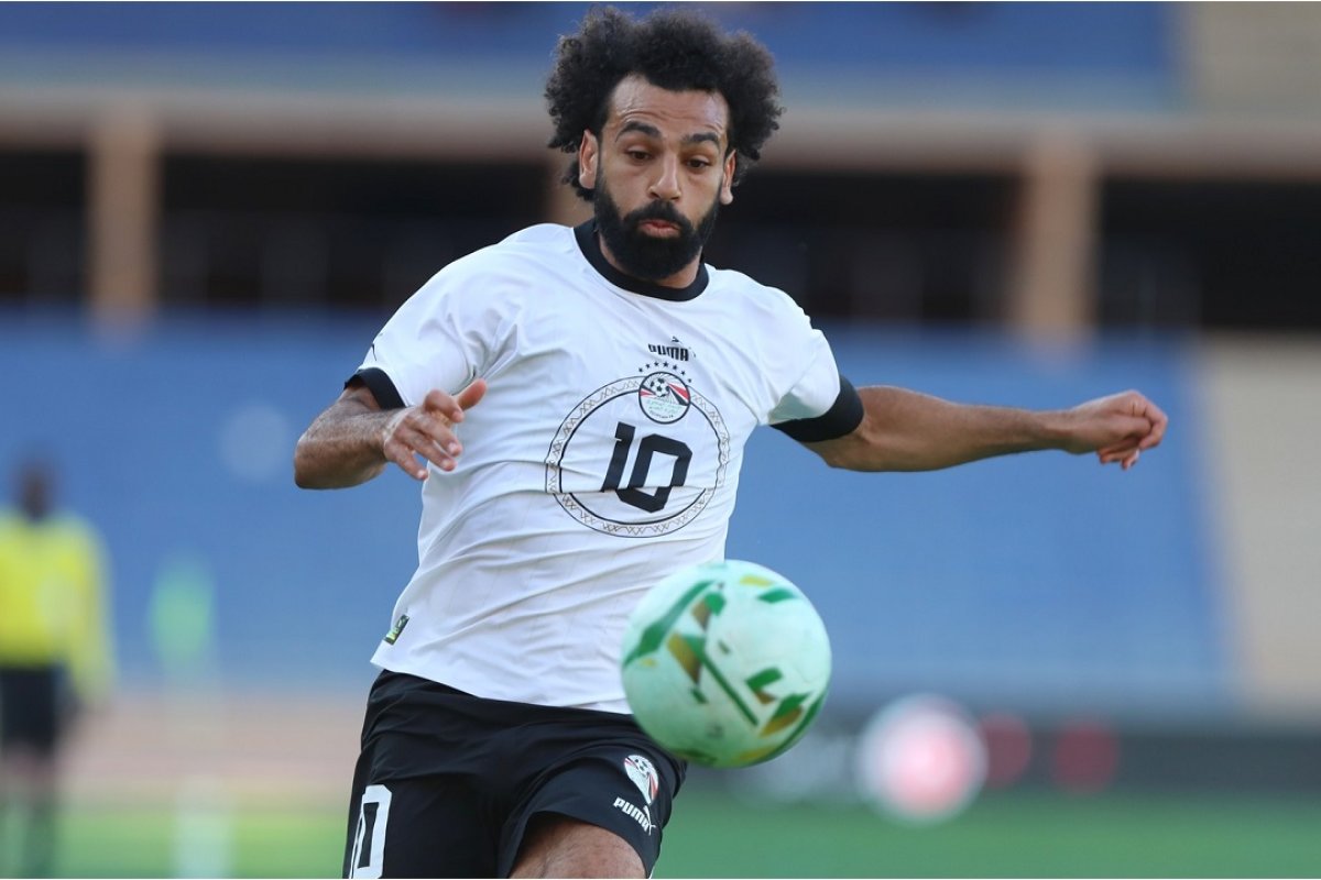 Salah, în tricoul naționalei țării sale