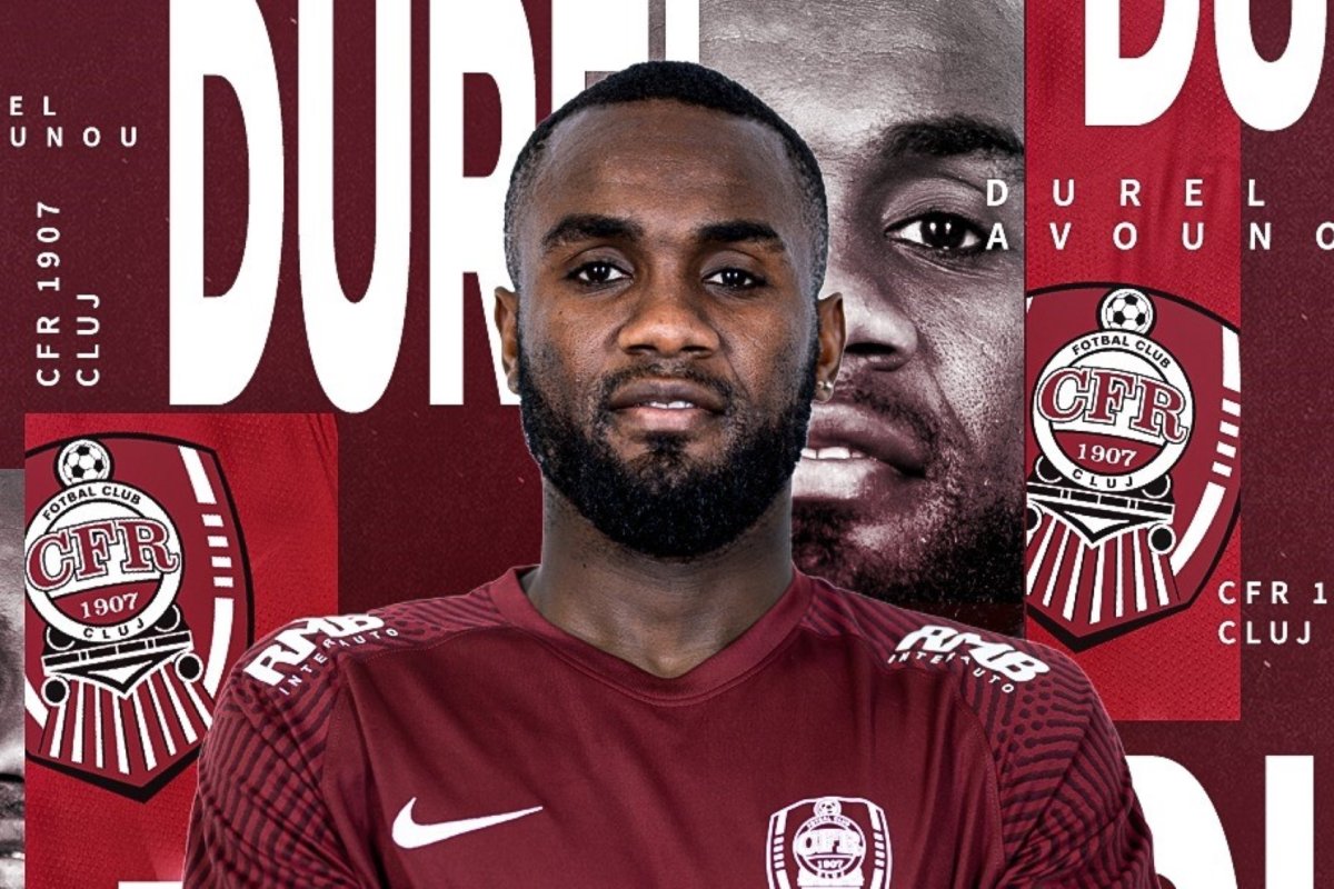 Durel Avounou a fost prezentat de CFR Cluj