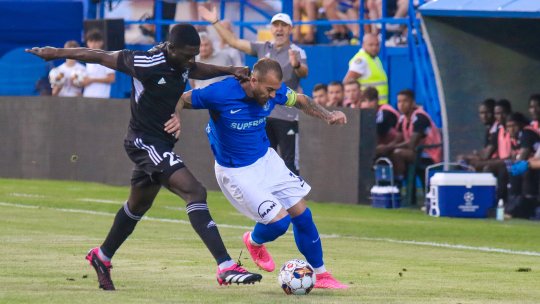 Denis Alibec, discurs memorabil după Farul - Sheriff 1-0: "Am fi fraieri să nu ne calificăm. Vrem să scriem istorie la Constanța"