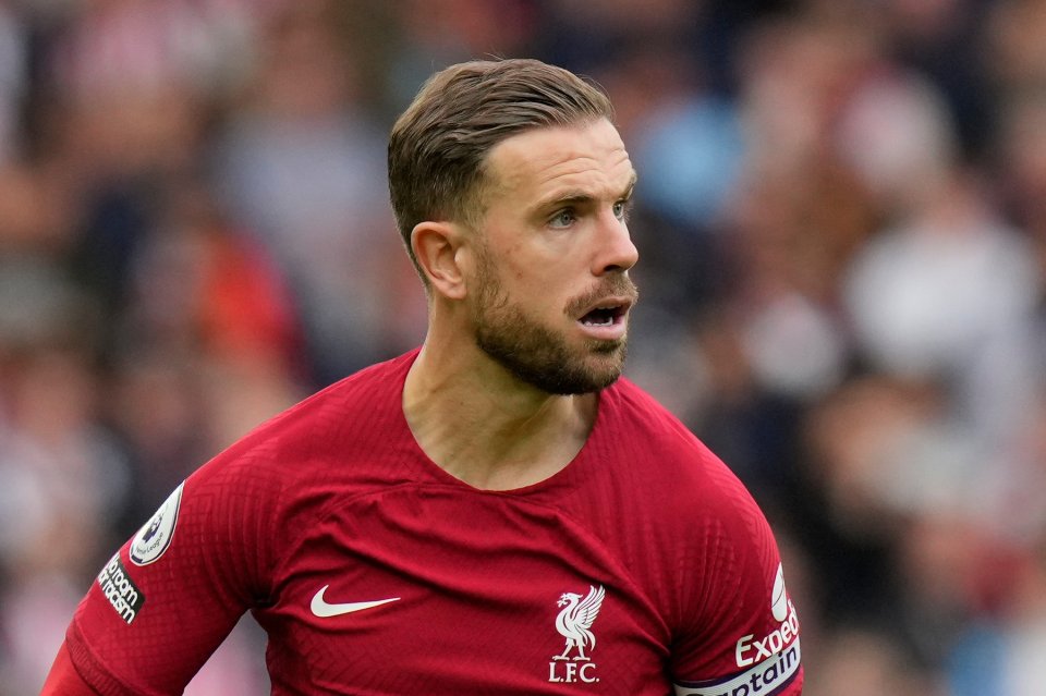 Jordan Henderson, într-un meci al lui Liverpool