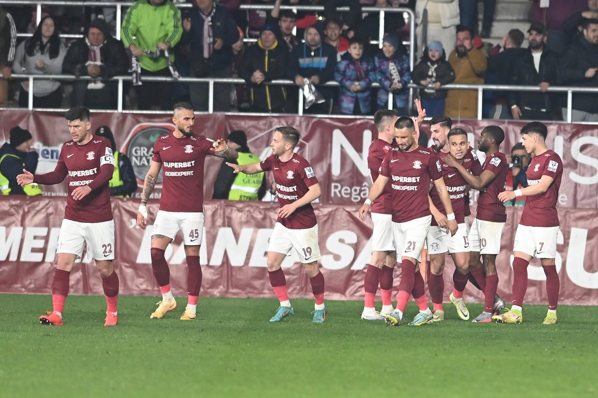 Jucătorii Rapidului