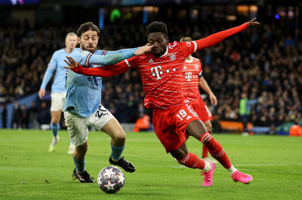 Alphonso Davies, cel mai rapid jucător din UEFA Champions League în sezonul 2022-2023