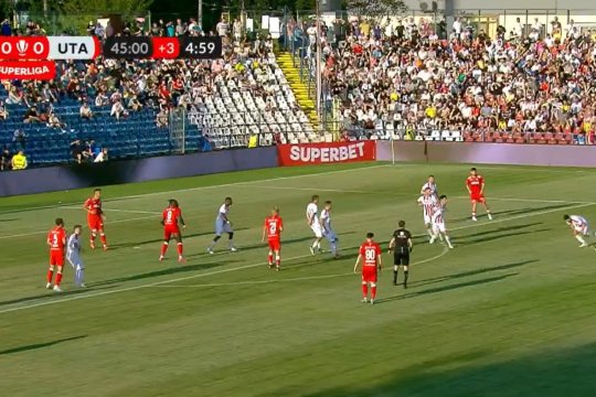 Primul meci, primul euro-gol! Rareș Pop, candidat deja la reușita campionatului după lovitura de la Galați. FOTO