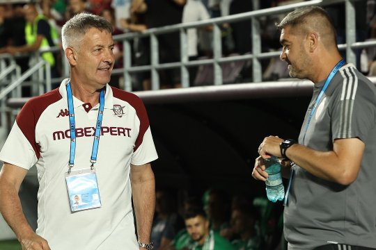 Bergodi, mulțumit în ciuda remizei cu Sepsi: ”Nu le pot reproșa nimic”. Cum s-a simțit Cîrjan la debutul la Rapid: ”Nu mă așteptam la așa ceva”