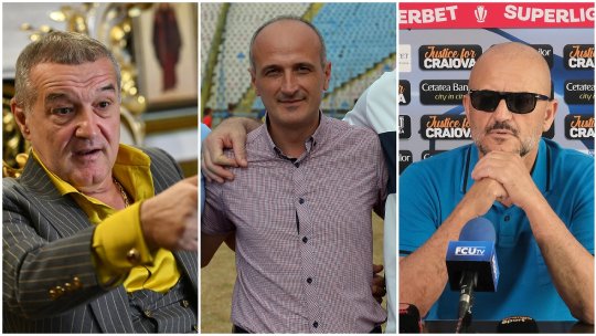 FOTO | Gest sfidător al U Craiova 1948, la adresa CSA Steaua! Ce au putut să facă oltenii la meciul cu FCSB