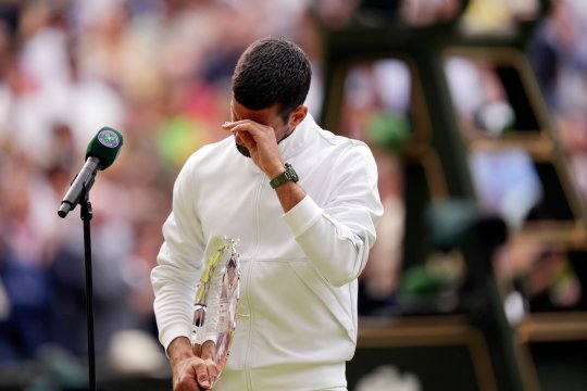 Djokovic, în lacrimi după finala de la Wimbledon. De ce a izbucnit în plâns campionul sârb