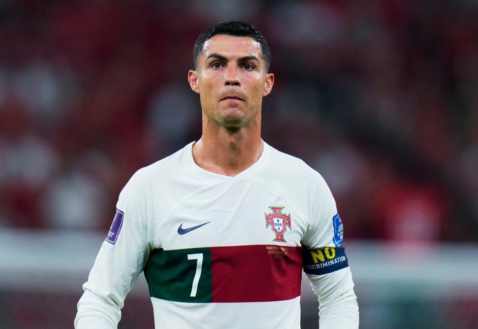 Cristiano Ronaldo, într-o partidă de la Cupa Mondială de anul trecut