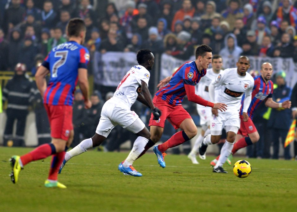 Steaua - Dinamo, meci jucat în 2014