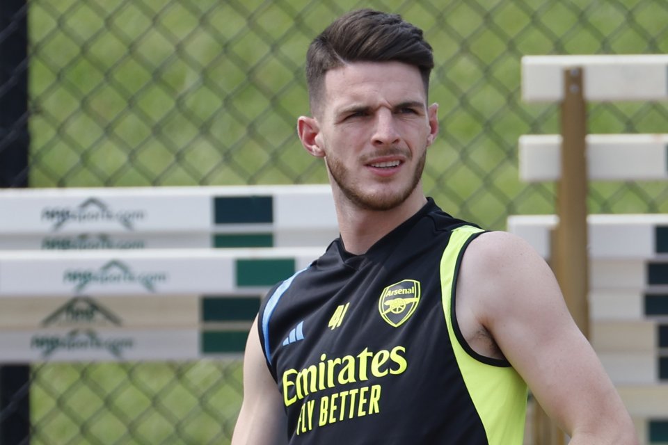 Declan Rice a ajuns, alături de ceilalți coechipieri de la Arsenal, în SUA, acolo unde "tunarii" au un turneu de pregătire