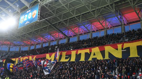 Ultrașii de la CSA Steaua, mesaj în miez de noapte după "victoria" în fața FCSB-ului