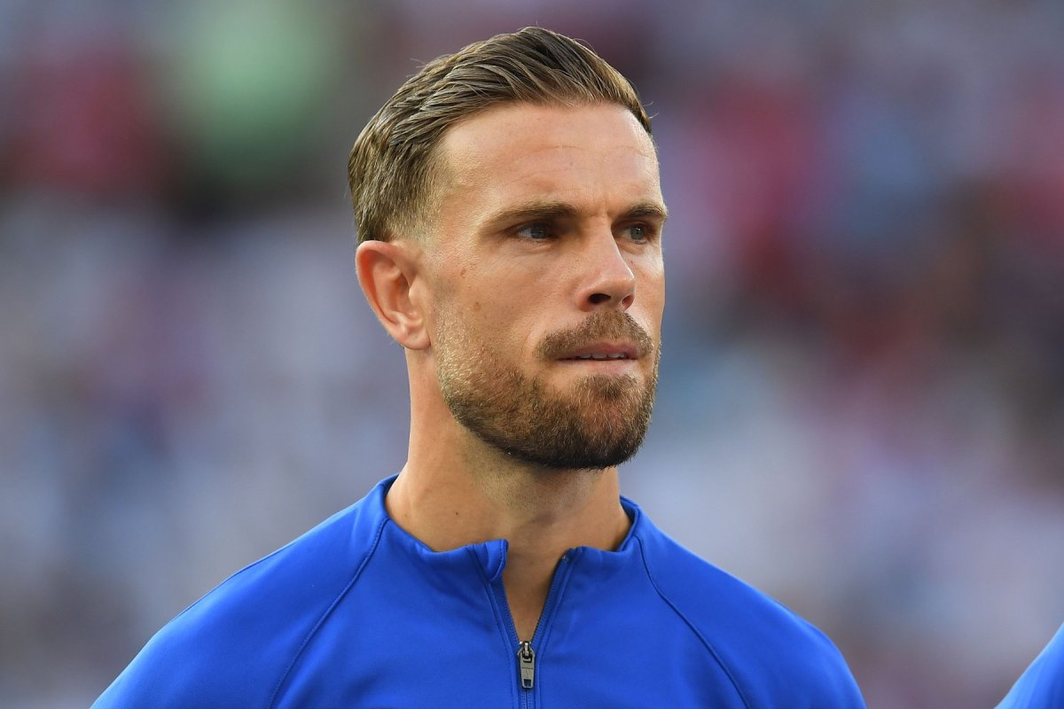 Jordan Henderson, într-un meci al selecționatei engleze