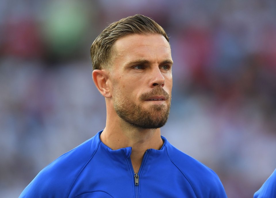 Jordan Henderson, într-un meci al selecționatei engleze