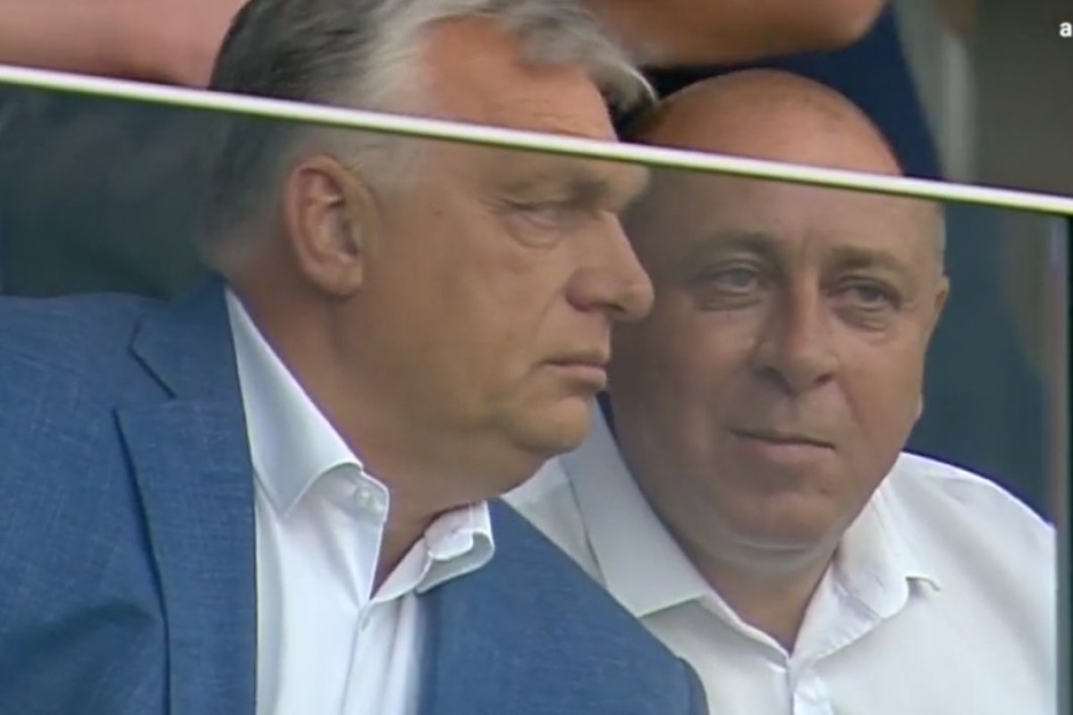Viktor Orban, premierul Ungariei, și Laszlo Dioszegi, patron Sepsi