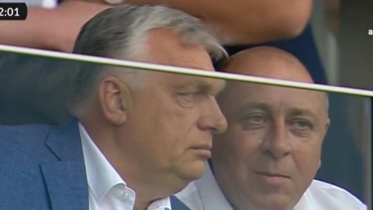 Viktor Orban, în tribune la Sepsi - FCU 1948 Craiova. ”Am ajuns!” Cum și-a anunțat prezența premierul Ungariei