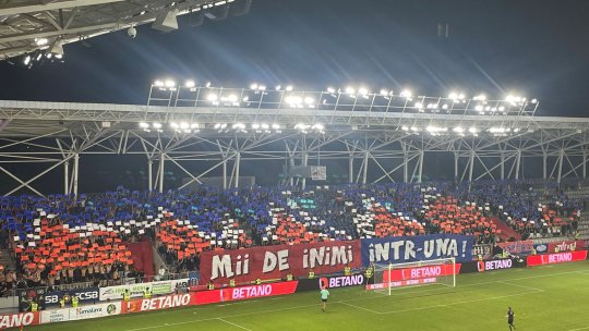 Fanii FCSB, mesaj ironic pentru dinamoviști, la primul derby după un an de ”liniște”: ”Rugăm câinii să stea jos, începe Roland Garros” Răspunsul ”câinilor” FOTO