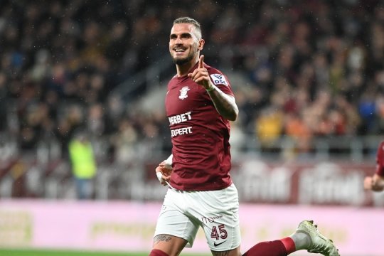 'U' Cluj - Rapid 0-3. Formația pregătită de Bergodi se impune categoric la Mediaș, după 90 de minute de excepție