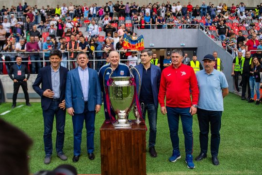 S-a scăpat? Lăcătuș a numit-o ”Steaua” pe FCSB după victoria din ”Eternul Derby”. Cum a reacționat când și-a dat seama de greșeală
