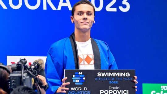 David Popovici, prima distincție la Campionatul Mondial de Înot din Japonia